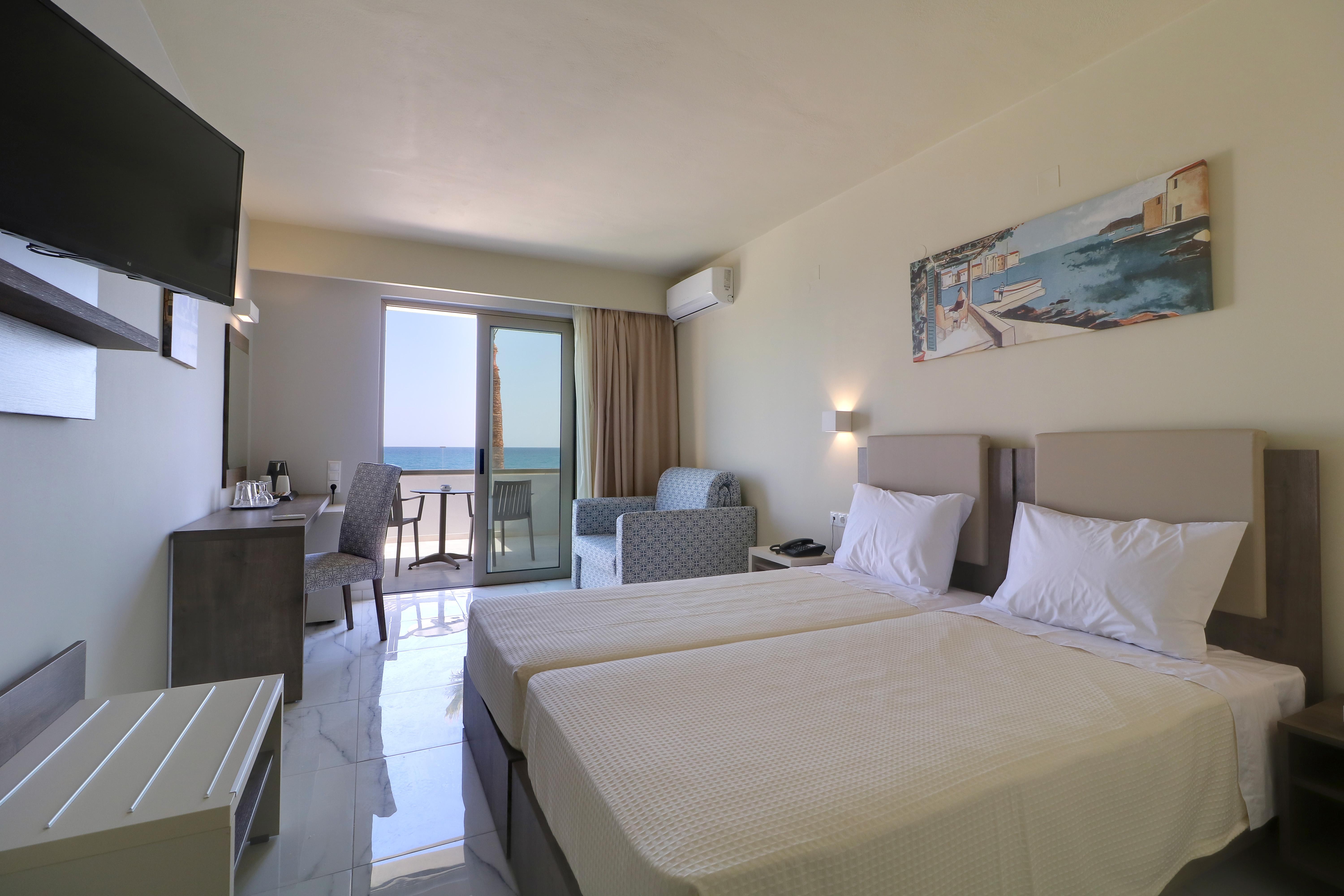 Bomo Rethymno Beach Stavromenos Luaran gambar