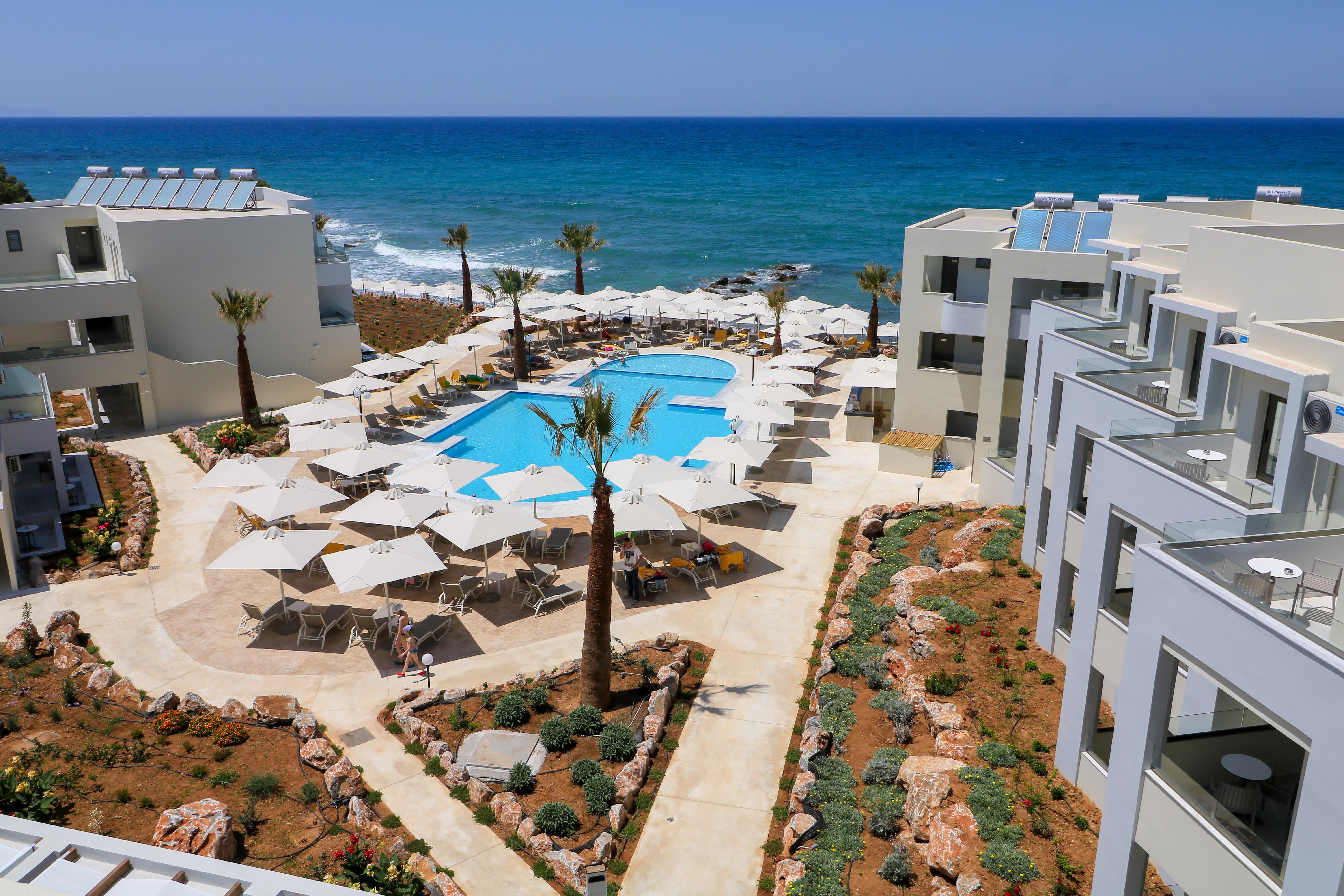 Bomo Rethymno Beach Stavromenos Luaran gambar
